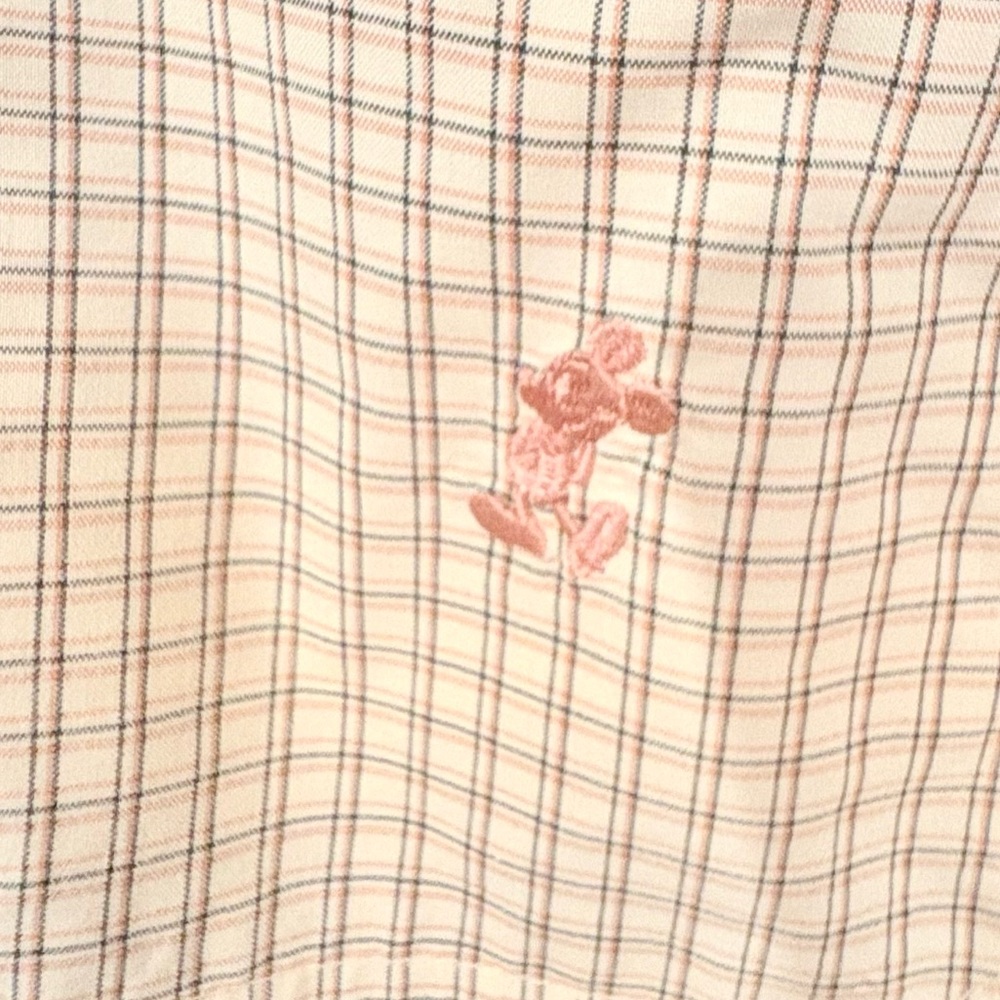 Bundle 3 for $25. Disney Men's Yellow Mickey Short-Sleeve Button-Down Shirt. XXL - Picture 3 of 7